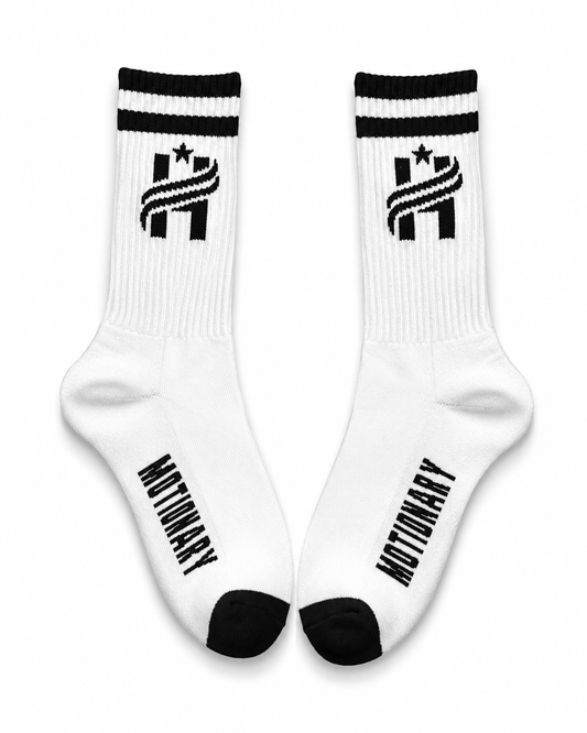 “Motionary” Crew Socks